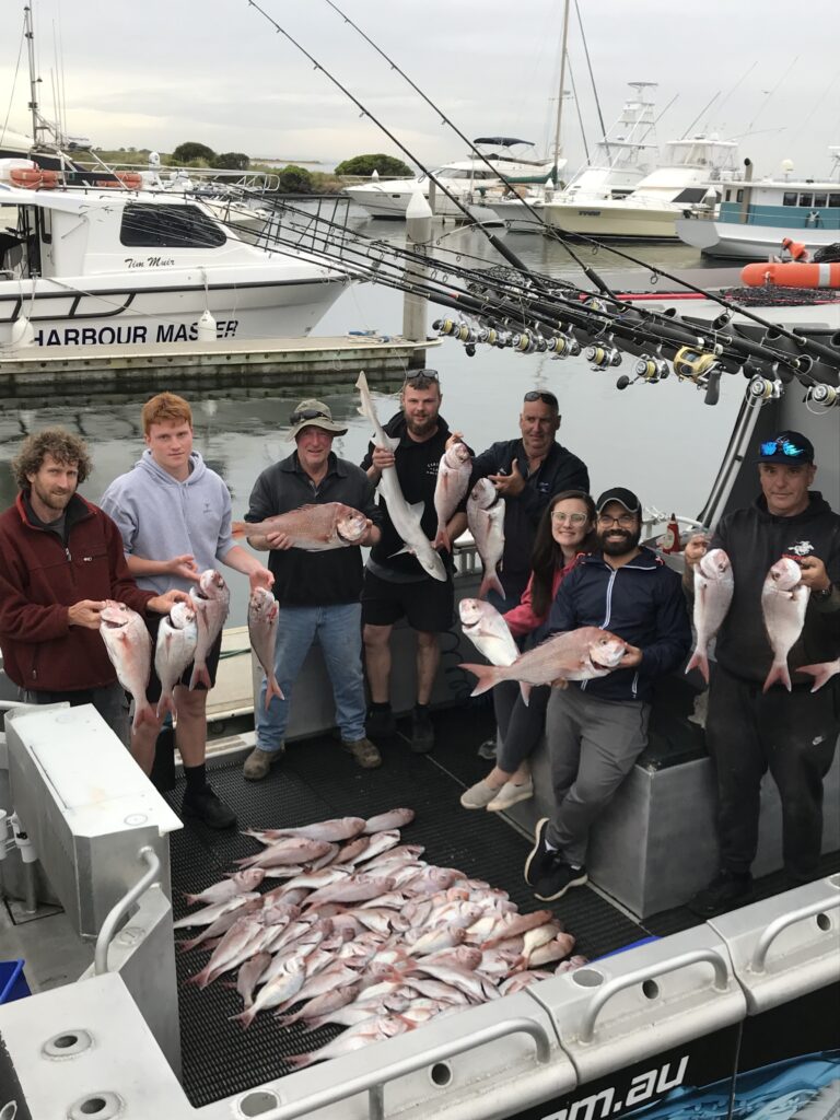 Snapper Group And On Ground Heaps