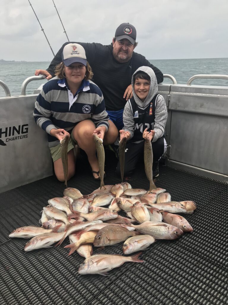 Whiting And Snapper Father Son